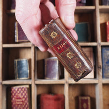 Load image into Gallery viewer, Bijou des enfans. Contes et fables. >>MINIATURE NAPOLEONIC CHILDRENS BOOK<< Publication Date: 1810 CONDITION: VERY GOOD
