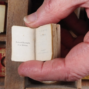 Burns, Robert. Poems chiefly in Scottish dialect. Kilmarnock, Printed by John Wilson, 1796.  >>RARE MINIATURE CLASSIC<< Publication Date: 1899 CONDITION: VERY GOOD