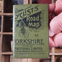 Load image into Gallery viewer, Cyclists Road Maps England &amp; Scotland. >>MINIATURE ANTIQUE MAPS FOR CYCLISTS<< Publication Date: 1890 CONDITION: VERY GOOD
