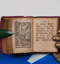 Load image into Gallery viewer, Bible in minuiture [sic] or a concise history of Old &amp; new Testaments Bible in minuiture or a concise history of Old &amp; new Testaments. Publication Date: 1780 Condition: Very Good. >>MINIATURE BOOK<<
