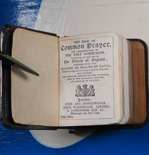 Load image into Gallery viewer, BOXED SILVER MINIATURE<<Book of common prayer, and administration of the Holy Communion. Church of England. Publication Date: 1924 Condition: Very Good. >>MINIATURE BOOK<<
