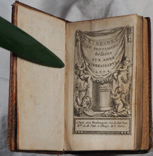 Load image into Gallery viewer, Etrennes du Sentiment, dediees aux ames bienfaisantes. A.P.D.R. >>SCARCE MINIATURE ALMANAC<< Publication Date: 1784 Condition: Very Good. >>MINIATURE BOOK<<
