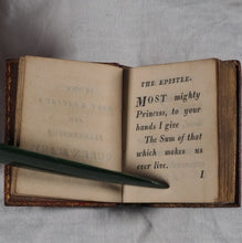 Load image into Gallery viewer, Thumb Bible. Verbum Sempiternum. Printed by F. Collins for T. Ilive at the Nag's Head, in Jewen-street Re-printed by W. Davy, [London]. 1818.
