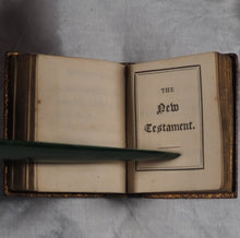Load image into Gallery viewer, Thumb Bible. Verbum Sempiternum. Printed by F. Collins for T. Ilive at the Nag's Head, in Jewen-street Re-printed by W. Davy, [London]. 1818.
