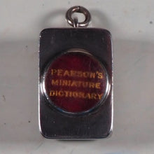 Load image into Gallery viewer, Smallest English Dictionary in the World. Comprising: besides the ordinary and newest words in the language, short explanations of a large number of scientific, philosophical, literary and technical terms. [SOLID SILVER LOCKET].1893. >>MINIATURE BOOK<<
