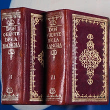 Load image into Gallery viewer, El Ingenioso Hidalgo Don Quijote de la Mancha >>MINIATURE BOOKS IN SLIPCASE<< Cervantes Saavedra, Miguel de [1547-1616]. Publication Date: 1952 Condition: Very Good
