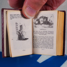 Load image into Gallery viewer, El Ingenioso Hidalgo Don Quijote de la Mancha >>MINIATURE BOOKS IN SLIPCASE<< Cervantes Saavedra, Miguel de [1547-1616]. Publication Date: 1952 Condition: Very Good
