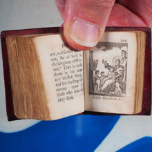 Load image into Gallery viewer, Bible in Miniature or a Concise History of both Testaments. John Harris. London. Circa 1806. >>HUGELY INFLUENTIAL RARE THUMB BIBLE<<
