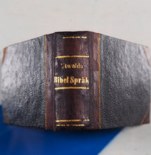Load image into Gallery viewer, Utwalda bibel sprak med dartill lampeliga werser [Selected languages of the scriptures] >>MINIATURE BOOK<< [Clewberg, Christopher - compiler]. Publication Date: 1812. Condition: Very Good

