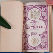 Load image into Gallery viewer, Prince Albert's Pocket Almanack, and Daily Remembrancer for 1864. Albert, Prince.>>RARE MINIATURE ALMANAC<< Publication Date: 1863 CONDITION: VERY GOOD
