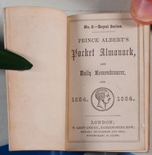 Load image into Gallery viewer, Prince Albert's Pocket Almanack, and Daily Remembrancer for 1864. Albert, Prince.>>RARE MINIATURE ALMANAC<< Publication Date: 1863 CONDITION: VERY GOOD
