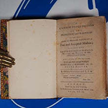 Load image into Gallery viewer, Candid Disquisition of the Principles &amp; Practices of the Most Ancient &amp; Honourable Society of Free &amp; Accepted Masons;

